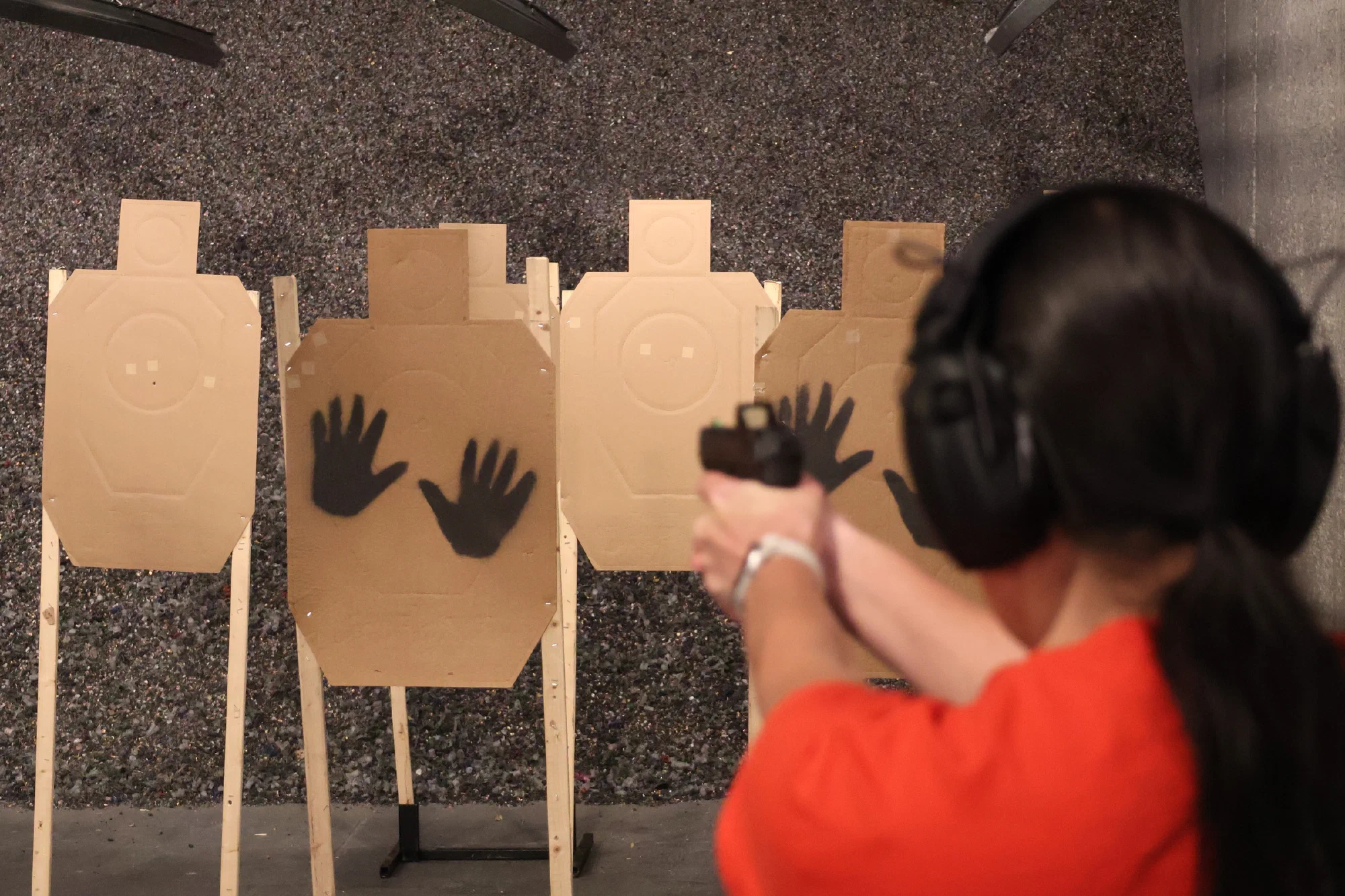Shooters at an IDPA match (photo 7)